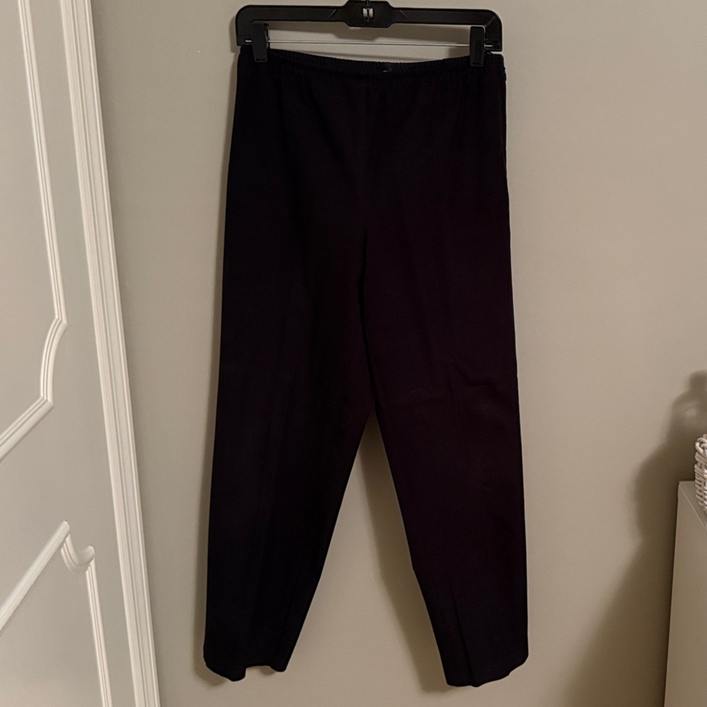 Eileen Fisher Women's Black Straight Leg Pants